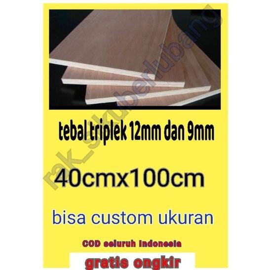 Jual triplek / multiplek / plywood tebal 12mm dan 9mm bisa custom ...