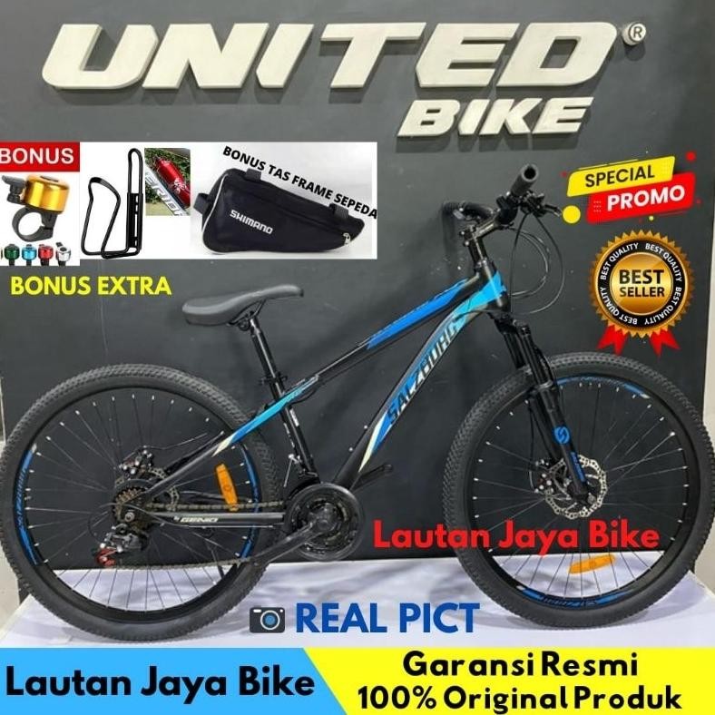 Jual Sepeda Gunung 26 MTB GENIO SALZBURG SS42 Rem Discke Free Gift ...
