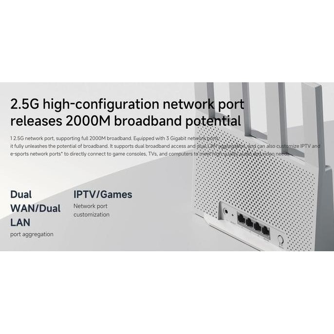 Jual Mi Be3600 & Be5000 Router Wireless Mesh Wifi 7 Wifi7 Wifi6 2.5G ...