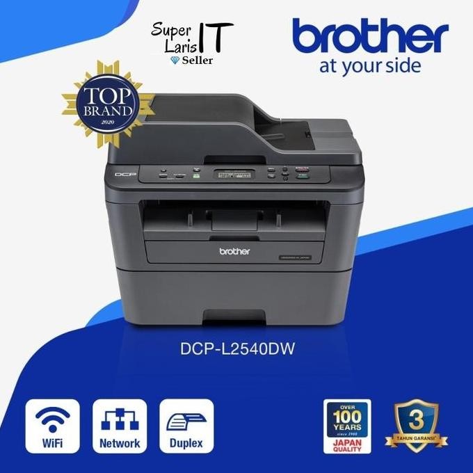 Jual Brother Dcp-L2540Dw Printer Laser Mono Print Scan Copy Wifi New ...