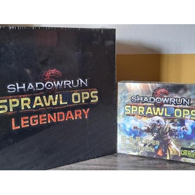 Jual Shadowrun Sprawl Ops Legendary Edition + 5-6 Player Expansion ...