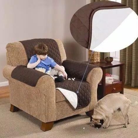 Jual Couch Coat Reversible Washable Sofa Cover Single murah | Shopee ...