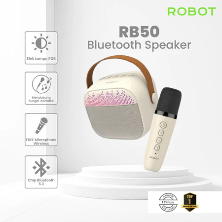Speaker Karaoke Portabel Microphone 