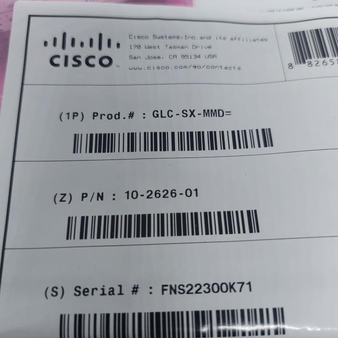 Jual (Expert) Cisco SFP Modules [GLC-SX-MMD] | Shopee Indonesia