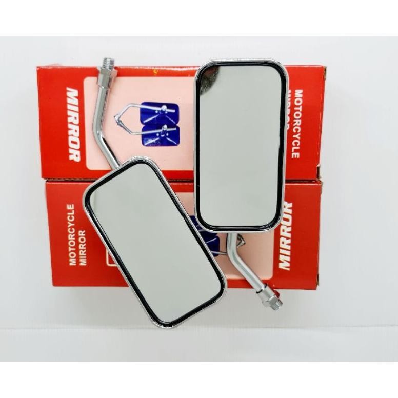 Jual SPION RETRO KOTAK CROME HITAM BIRU KACA BENING SEPION CLASIK DRAT ...