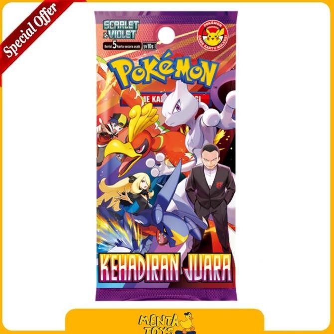 Jual Kartu Pokemon TCG Indonesia - Tim Roket Kehadiran Juara Booster ...