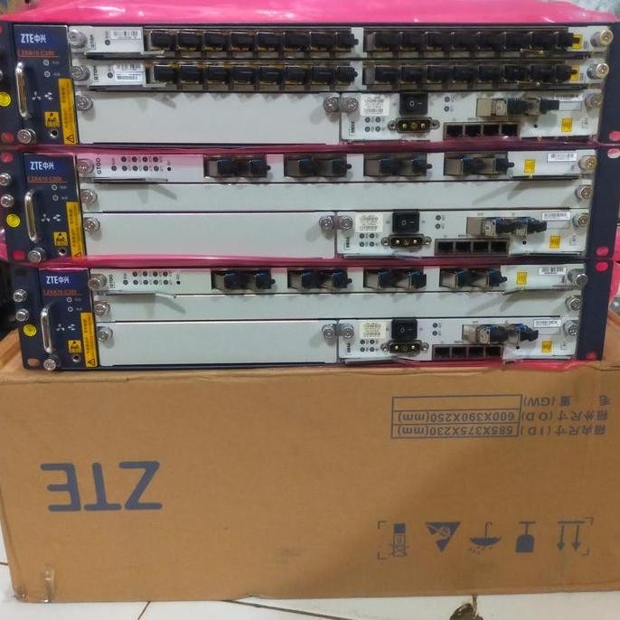 Jual Olt Gpon Zte C320 Dc 8Port 1Ge Dengan Adaftor Rectifier New Stok ...