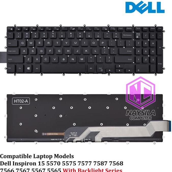 Set Completo Di Viti Per Dell Inspiron 5570 E 5575 – Kit Di Ricambio Per P75F001 E P75F002