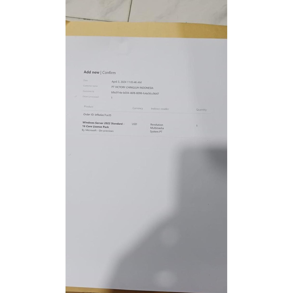 Jual Dg7Gmgf0D5RkWindows Server 2022 Standard - 16 Core License Pack ...