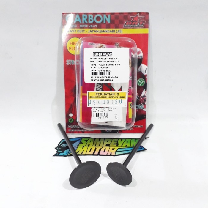 Jual Klep Set Klepset Brt Racing 34-29 Batang 5 Barang Langka | Shopee ...