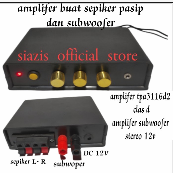 Jual Jual [READY] Power Amplifier Class D Subwoofer / amplifier / ampli