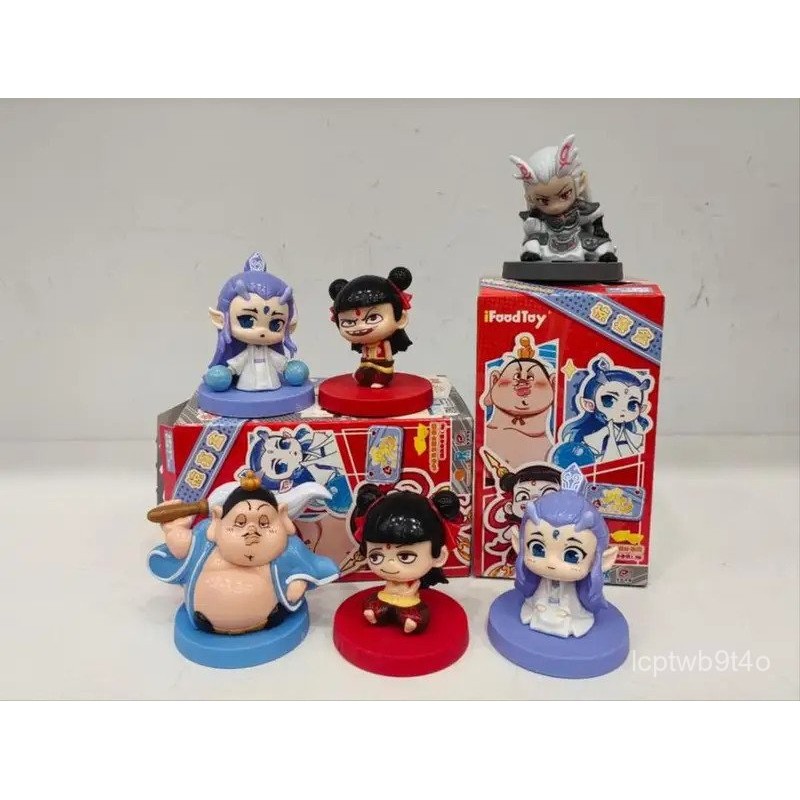 Jual Hot Sales Ne Zha 2 Surprise Blind Box Anime Figure Nezha Aobing ...