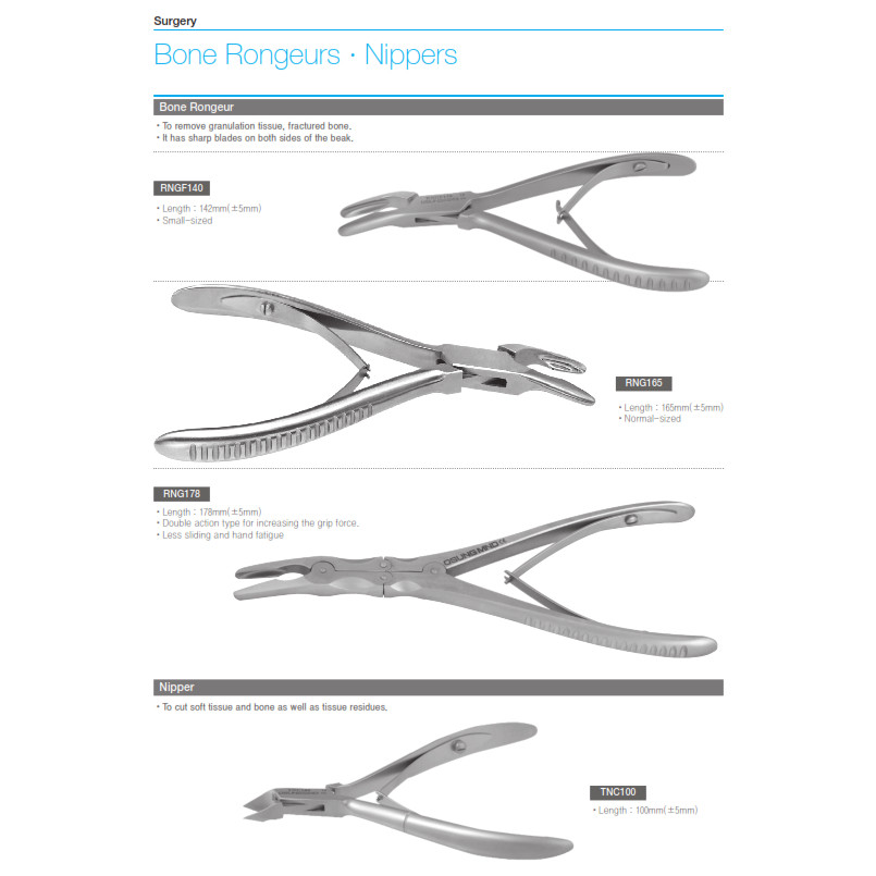 Jual Osung Surgery Bone Rongeurs | Nippers | Bone Files Dental Original ...