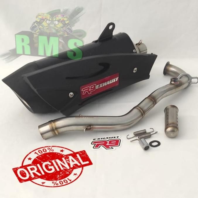 Jual Miliki Knalpot New Pcx 160 2021 / R9 Misano Ss Black Series ...