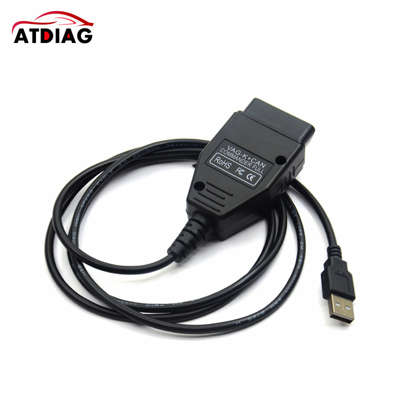 VAG K+CAN Commander 1.4 OBD2 Kabel - Diagnosekabel Für VW, Audi, Skoda, Seat & Nissan