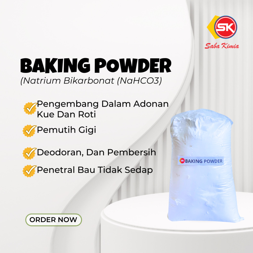 Jual Baking Powder Double Acting Hercules 1 kg (25kg/sak) / Perenyah ...