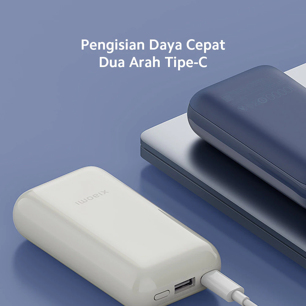 Xiaomi Power Bank 33W 10000mAh Pocket Edition Pro | Ringan dan Ringkas | Pas di Dalam Saku | Dua port USB-C dan USB-A