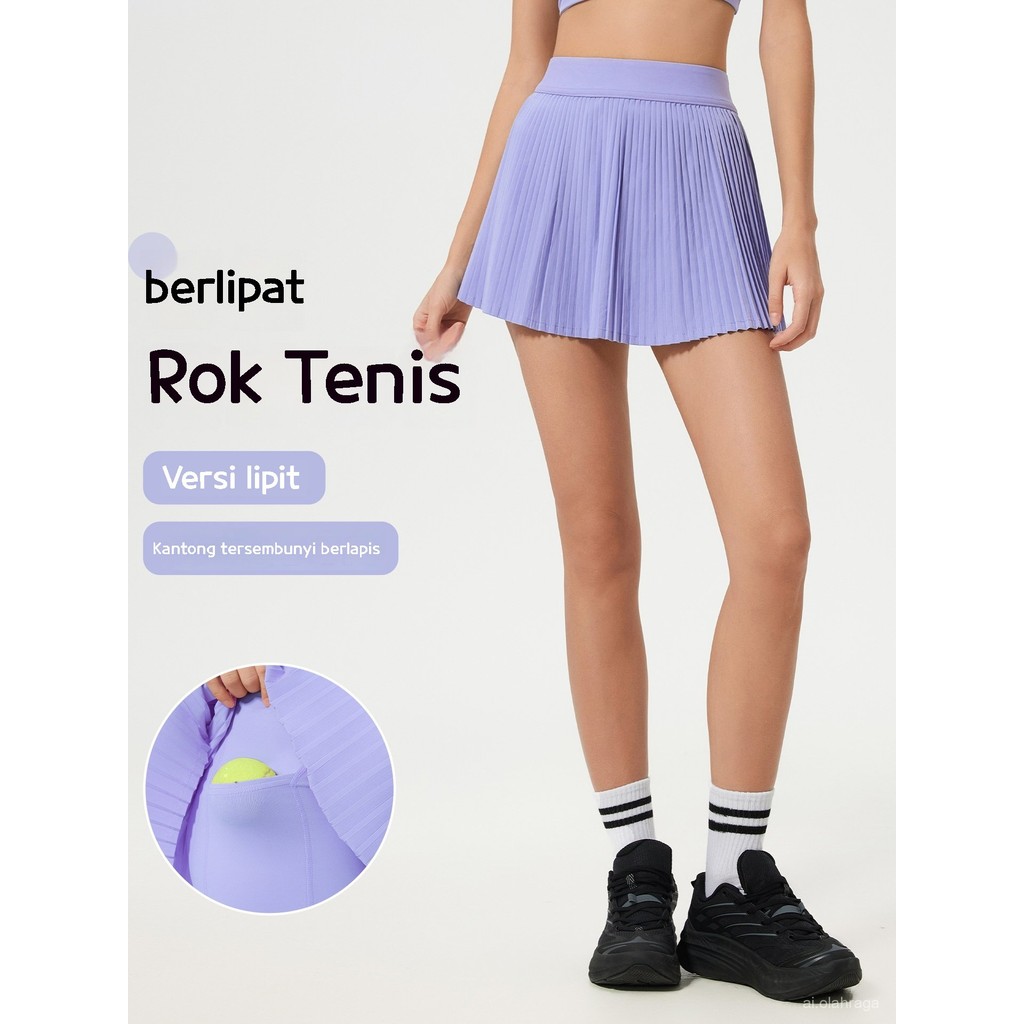 Jual Rok Pendek Olahraga Wanita untuk Tenis dan Yoga Luar Ruangan ...