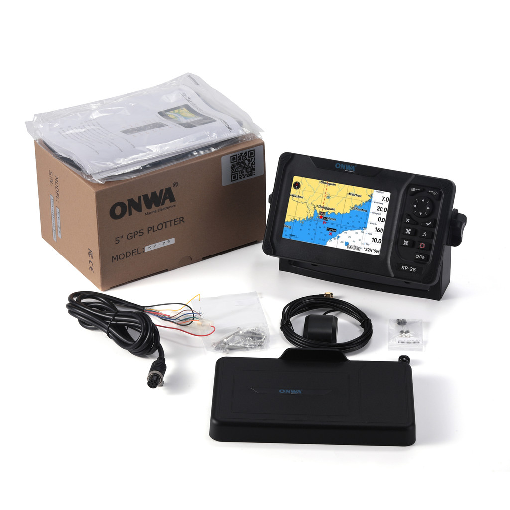ONWA KP-32 Marine GPS/SBAS Navigator – 4.5" LCD Display – GPS Locator