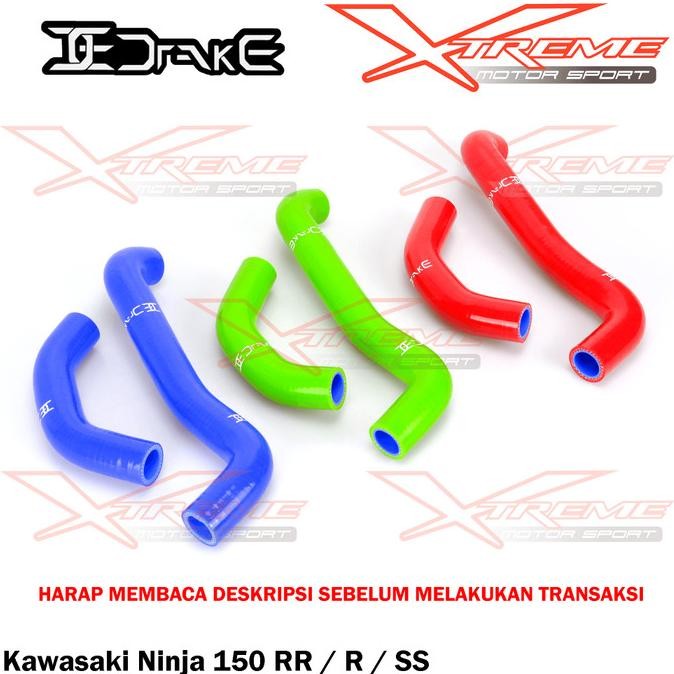Jual SELANG RADIATOR HOSE DRAKE KAWASAK NINJA 150 RR R SS / YAMAHA XMAX ...