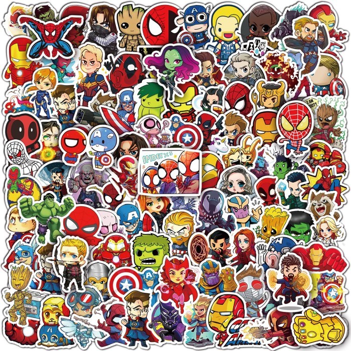 Jual BIG SALE Stiker Marvel Stiker Kartun Sticker Pack Quality, Stiker ...
