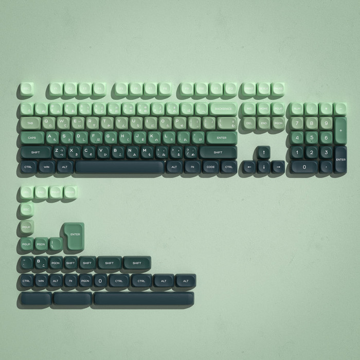 Jual Womier Gradient Series Moa Profile 134 Keys Pbt Dyesub Keycaps ...