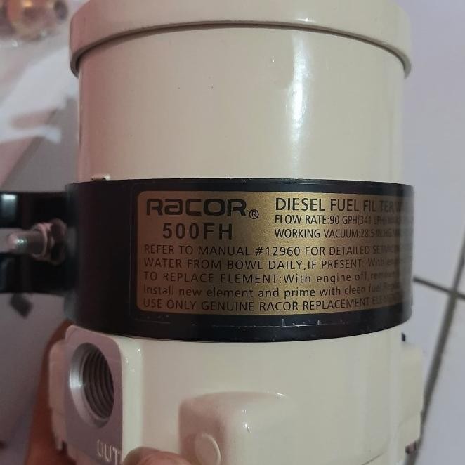 Jual Fuel Filter Racor 500 Fg/Fh/Water Separator | Shopee Indonesia