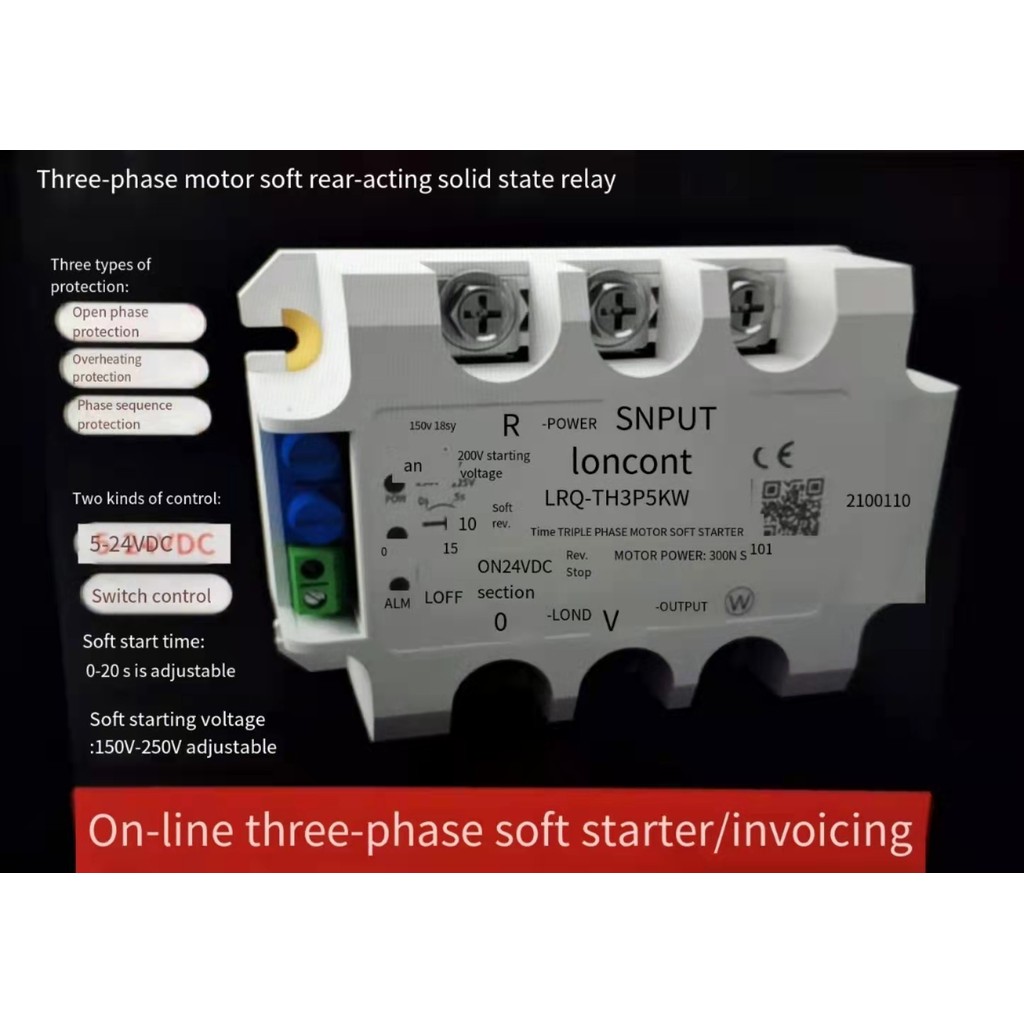 Jual Baru LSA-TH3P70Y Three-phase AC Phase Shift Voltage Regulator ...