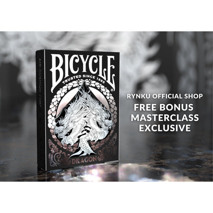 Jual Kartu Remi Import Bicycle Black Dragon Playing Cards - Made By ...