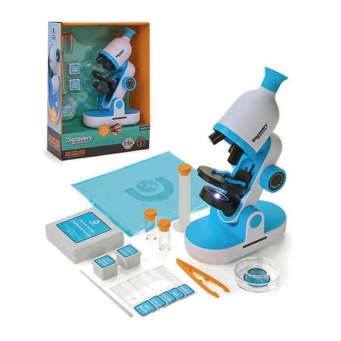 Jual Discovery Mindblown Kids Microscope Set Early Explorer ...
