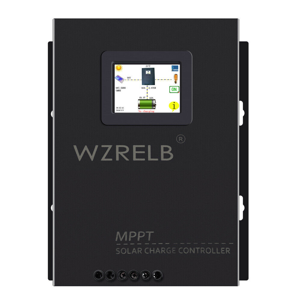 Jual NEW Auto Switch MPPT Solar Charge Controller 60A 18V/36V Off Grid ...