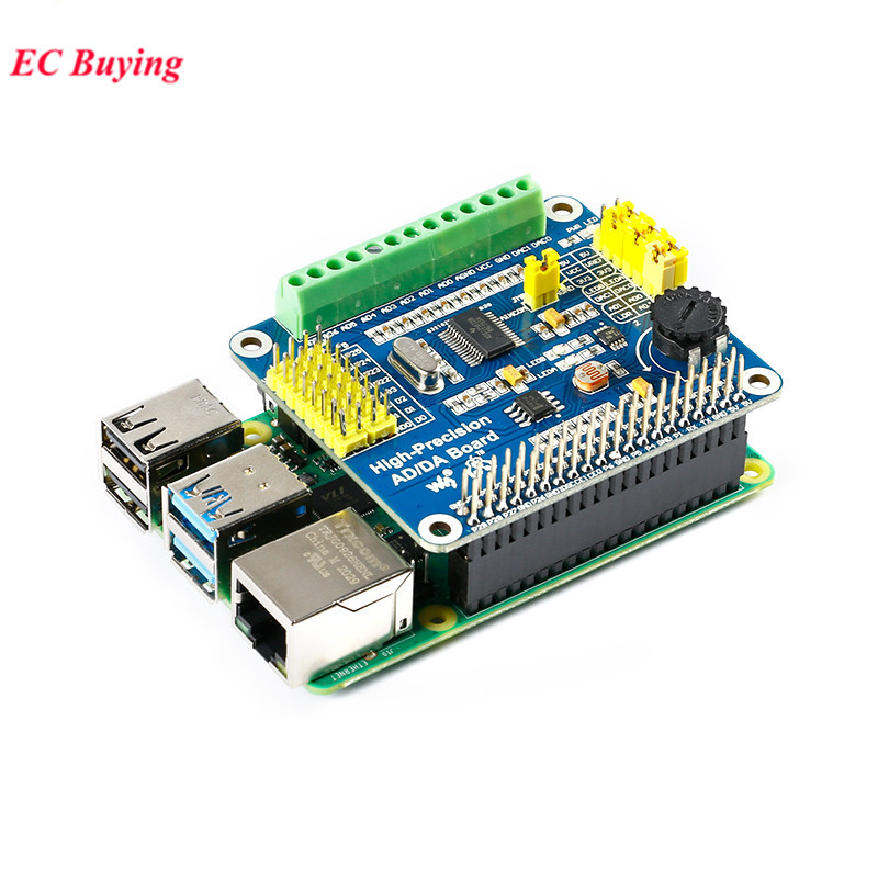 Jual JETS DAC8532 ADS1256 Raspberry Pi High-Precision AD/DA Digital ...
