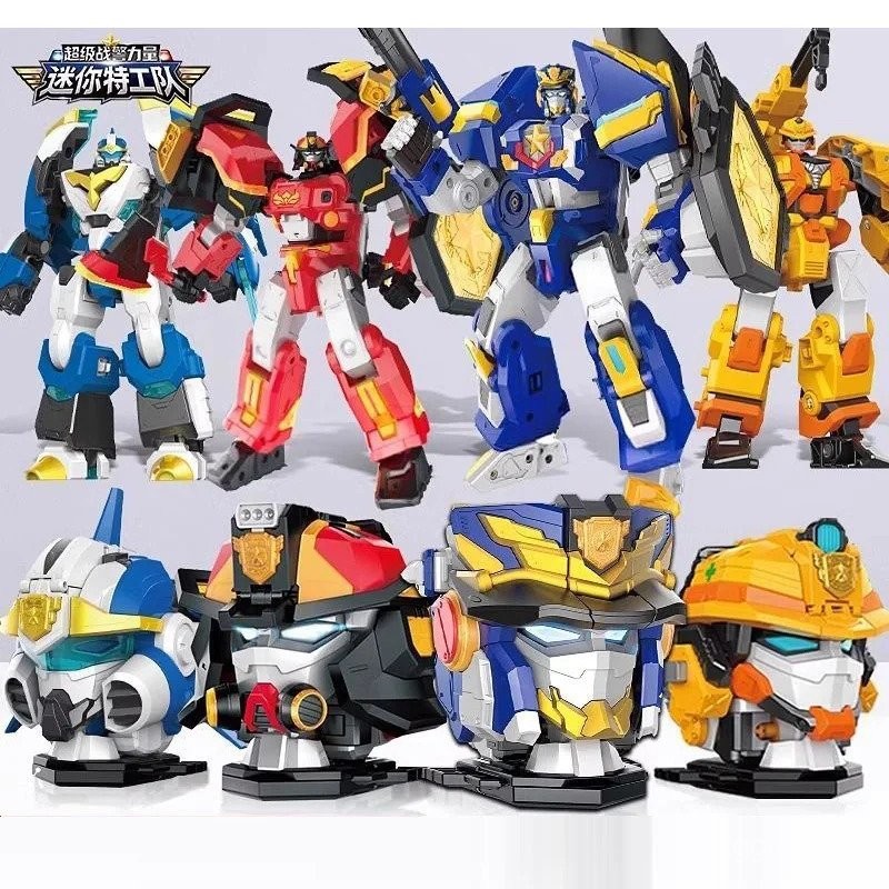 Jual MiniForce Super Cops Scien JET Marine Cop Transformation Robot ...