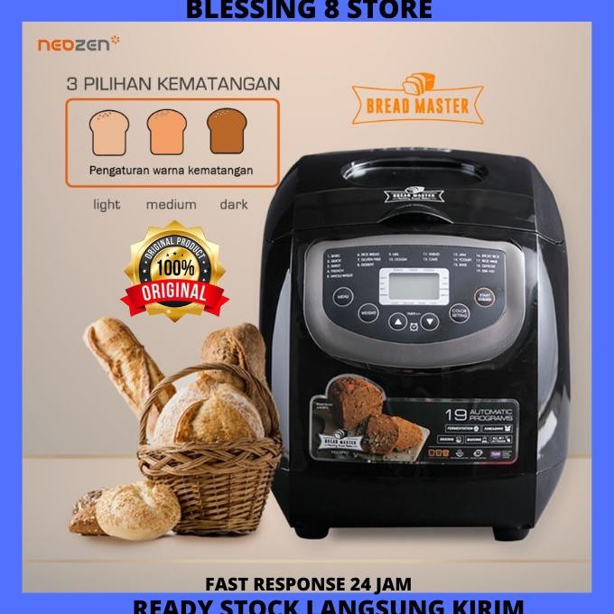 Jual BEBAS ONGKIR - Bread Master Multipro Alat Pembuat Roti Praktis dan ...