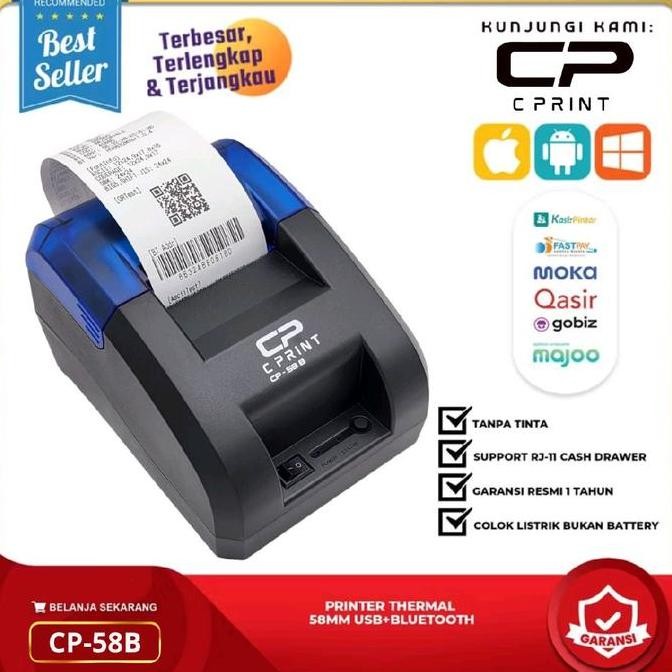 Jual NEW [COD] Printer Kasir Thermal Bluetooth 58MM CP-58B Android ...