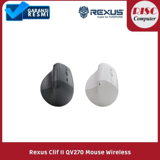 Jual Rexus Clif Ii Qv270 Mouse Office Wireless Bluetooth New Stok ...