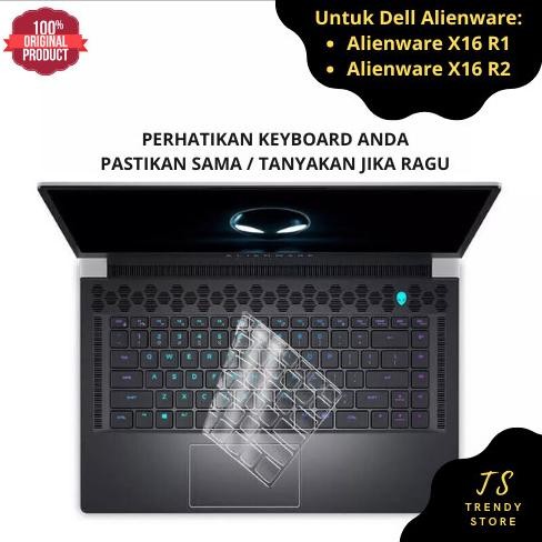 Jual Keyboard Protector Cover Dell Alienware X16 R1 R2 2023 Keatas 16 ...