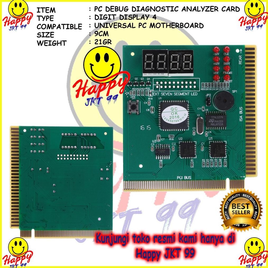 Jual Pc Debug Diagnostic Analyzer Pci Card 4 Digit | Shopee Indonesia
