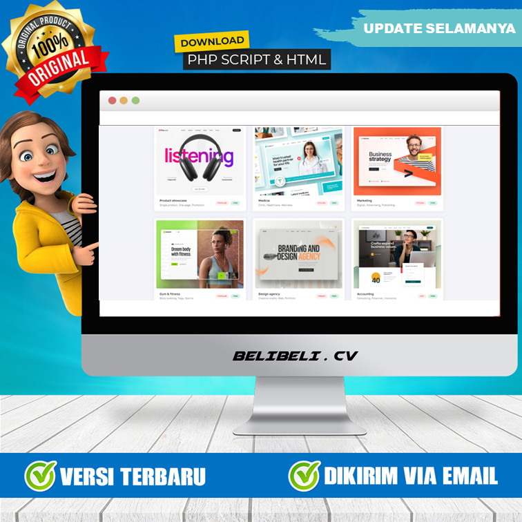 Jual Bootstrap 5 - Crafto - The Multipurpose HTML 5 Template Website ...