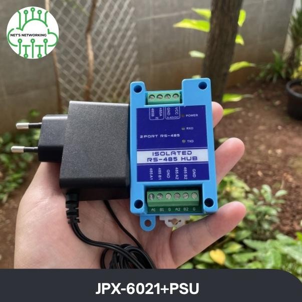 Jual Rs485 Isolated / Rs485 Splitter Hub Input 1Ch Output 2Ch With Psu ...