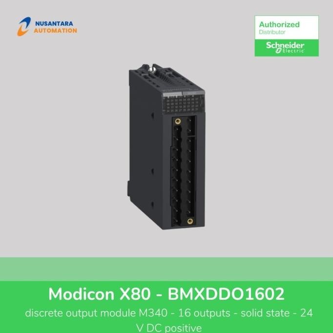 Jual Schneider Discrete Output Module M340 - 16 Outputs - Bmxddo1602 ...