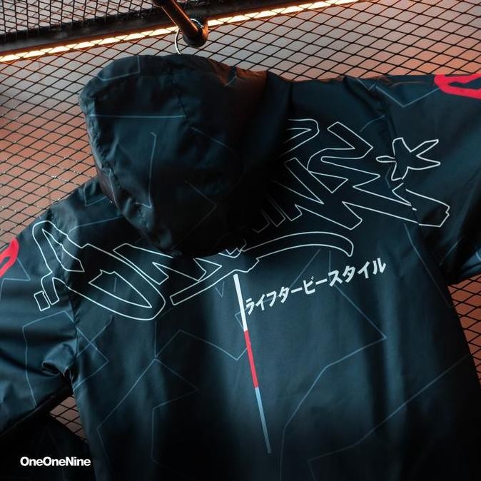 Jual Oneonenine Ksr Jaket Big Pocket Static Black - Jaket Motor Sport ...