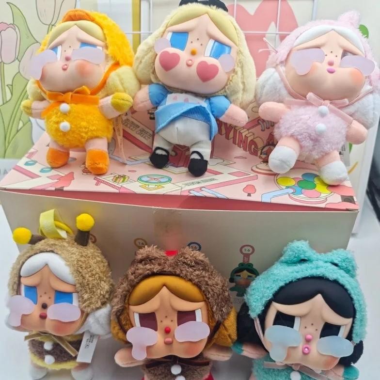 Jual In Stock Cry Baby Replica Vinyl Face Plush Blind Box Crying Again ...