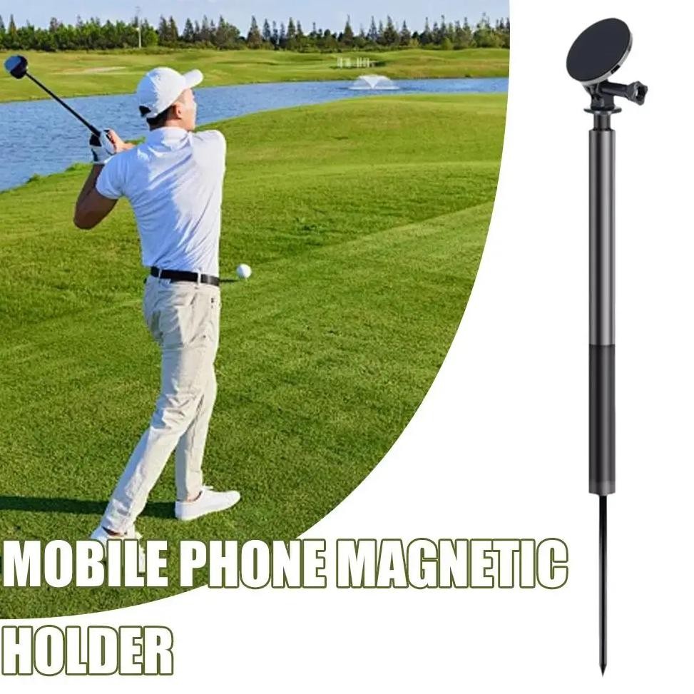 Jual Tripod Extendable Selfie Stick Plug Stand For Golf Course Mag-Safe ...