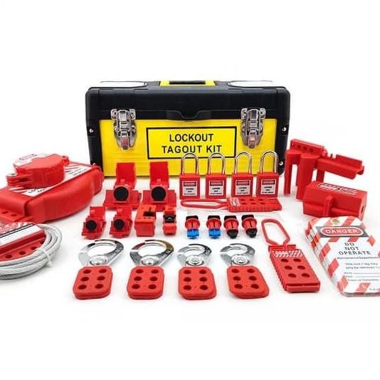 Jual Produk Unggulan] Lockout Tagout Kit, Electrical Lock Out Tag Out ...