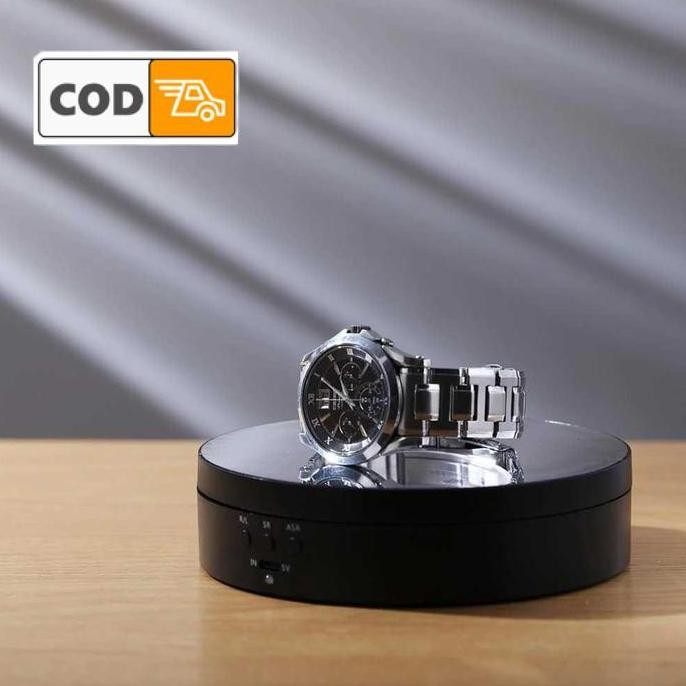 Jual TERMURAH - Rotating Display Alas Putar Foto Produk Bulat 13.5cm 2 ...