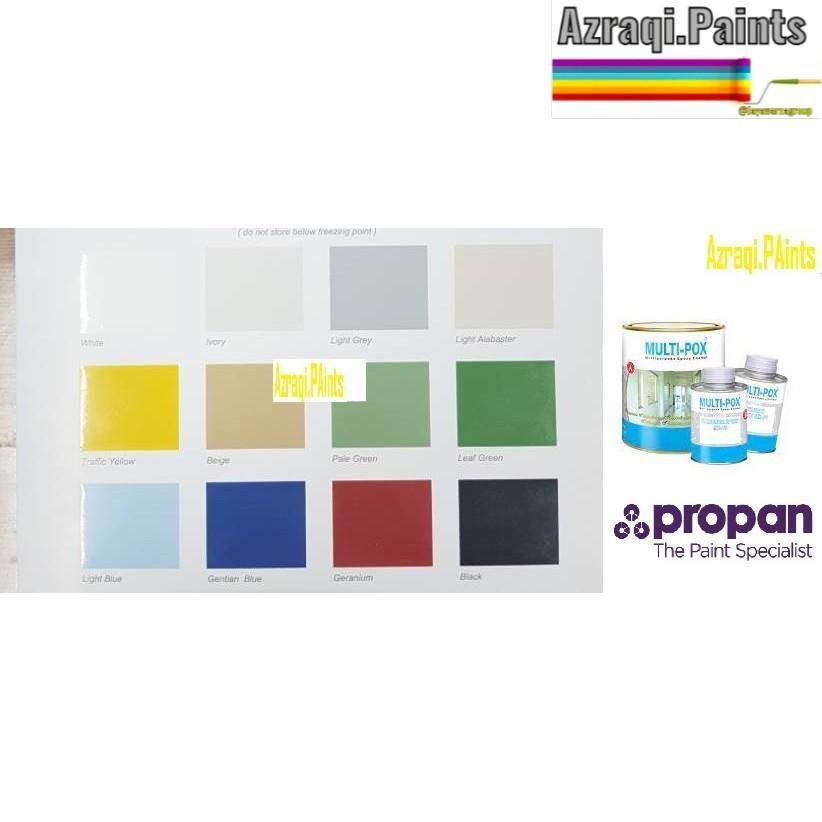 Jual Cat Epoxy Multipox Propan Mx-99 ( 1 Liter ) Set ( 3 Kaleng ...