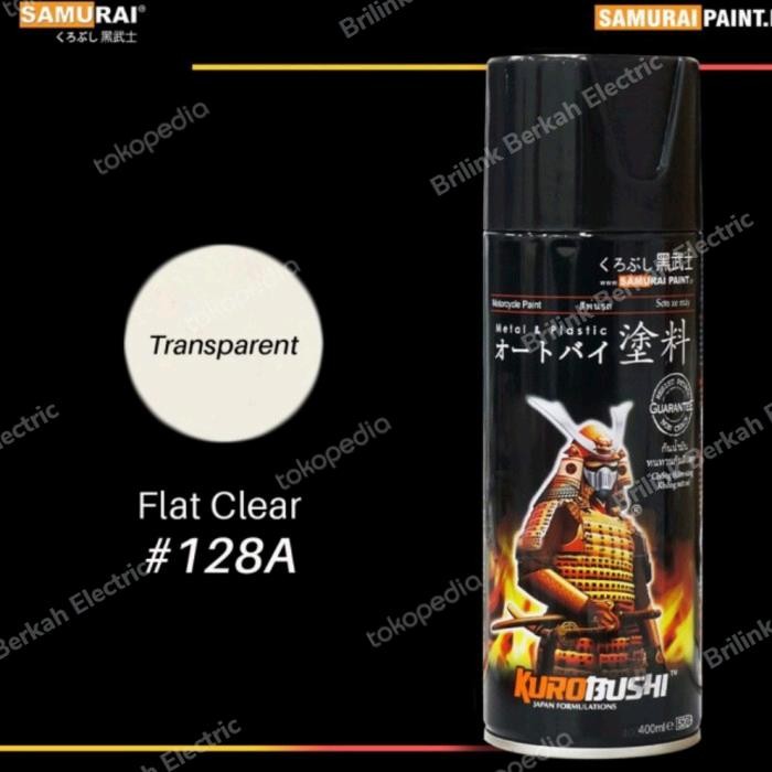 Jual Wearon- 128A Flat Clear Samurai Paint 400Ml Clear Doff | Shopee ...