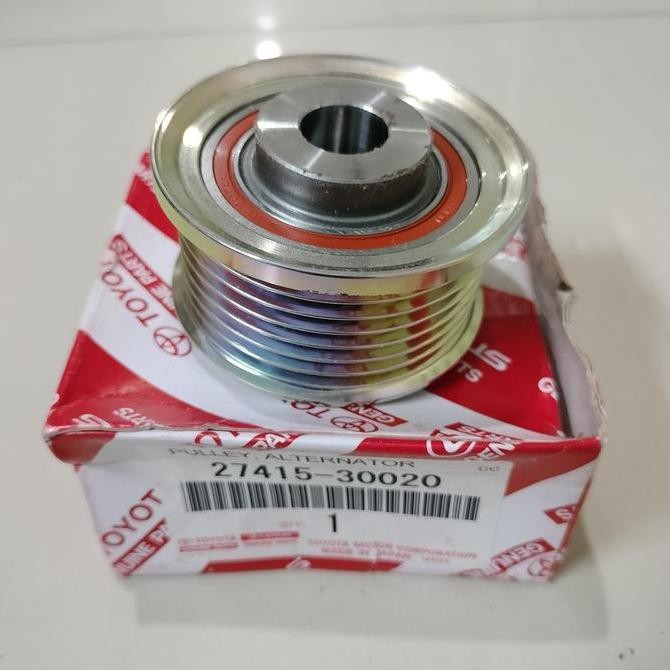 Jual Pulley Alternator Innova Fortuner Hilux Diesel Original 100% ...
