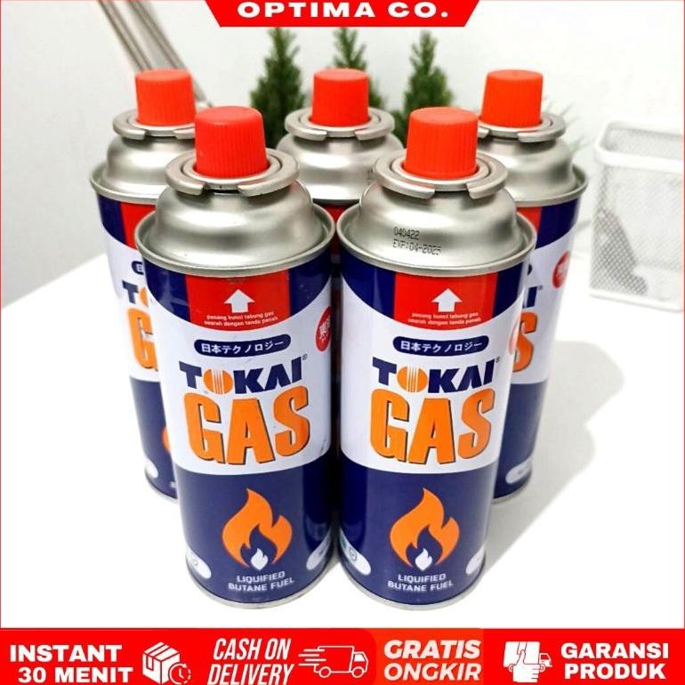 Jual Gas Portable Tokai 335 Gram Gas Kompor Masak Portable Gas Kaleng ...